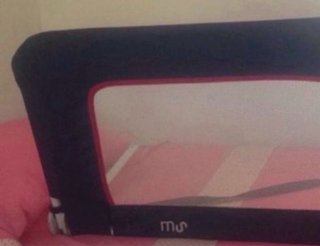 Barrera Cama Bebé 150cm Abatible Transpirable