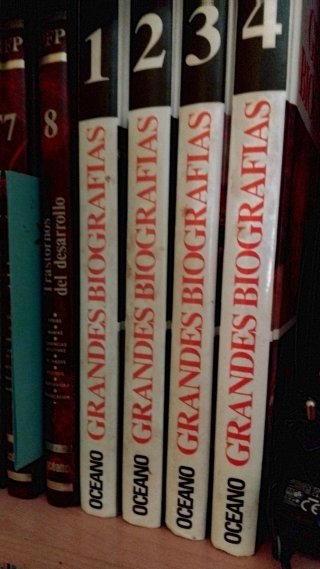 Varias enciclopedias y colección de libros