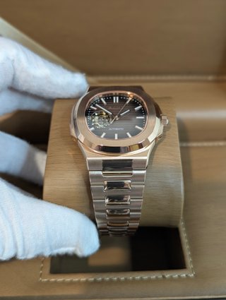 Reloj Seiko Mod Nautilus Marrón Chocolate y Dorado