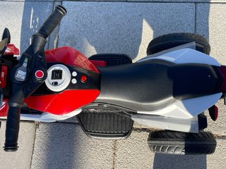 Moto Eléctrica Infantil Roja