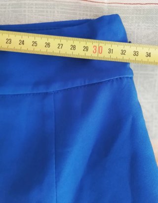 Preciosa Falda pantalón azul talla S