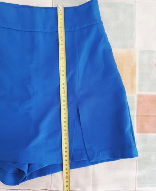 Preciosa Falda pantalón azul talla S