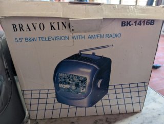 Televisor Bravo King Portátil