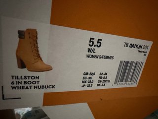Stivaletti Timberland tacco donna beige/marrone