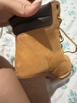 Stivaletti Timberland tacco donna beige/marrone