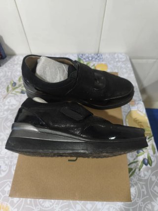 Scarpe/scarpe da ginnastica con chiusura in velcro