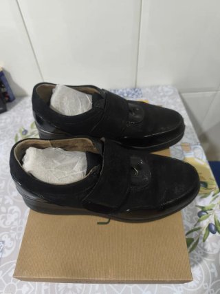 Scarpe/scarpe da ginnastica con chiusura in velcro