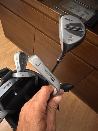 Bolsa de golf Cleveland con palos ZURDO Wilson