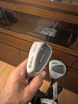 Bolsa de golf Cleveland con palos ZURDO Wilson