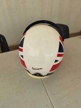 Casco Vespa Union Jack Talla M58