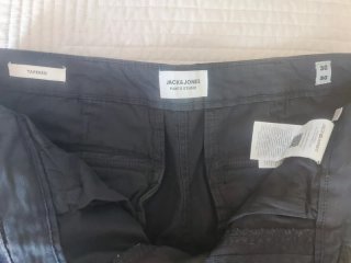 Pantalones Cargo tapered Jack&Jones Charcoal Art