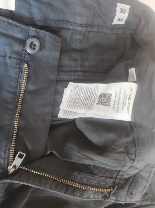 Pantalones Cargo tapered Jack&Jones Charcoal Art
