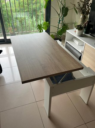 Muebles salón: mueble TV + mesa café + estantería