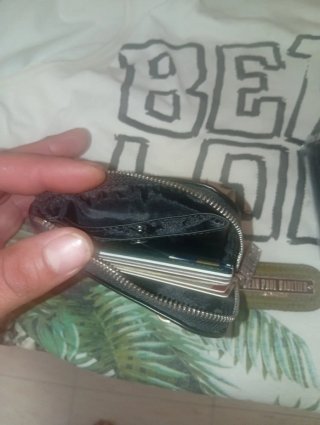 monedero de piel Jean Paul Galtier+llavero