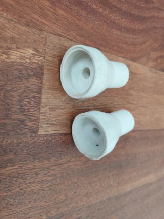 2 borlas vintage para rieles