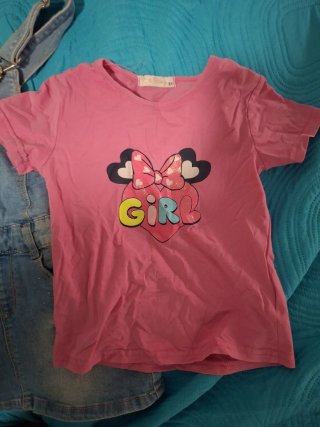 Conjunto Minnie Mouse Niña Talla 5