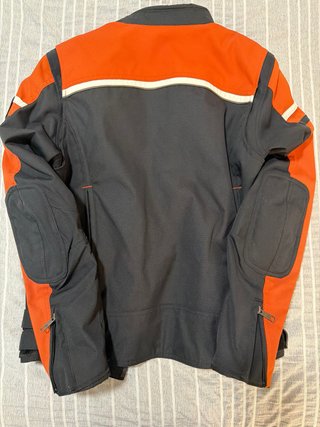Chaqueta Harley-Davidson Mujer Negra y Naranja