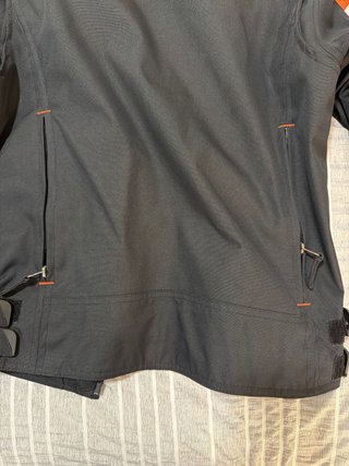 Chaqueta Harley-Davidson Mujer Negra y Naranja