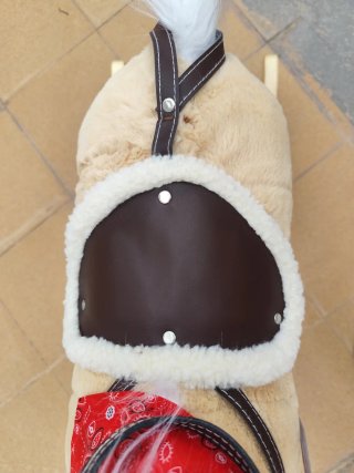 Caballo balancín peluche con sonido