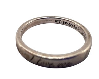 Anillo Tiffany & Co. Plata 925 I love you