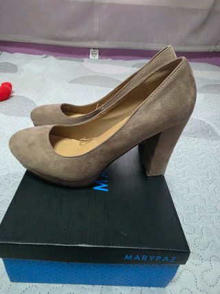 Zapatos tacón MARYPAZ marrón talla 39