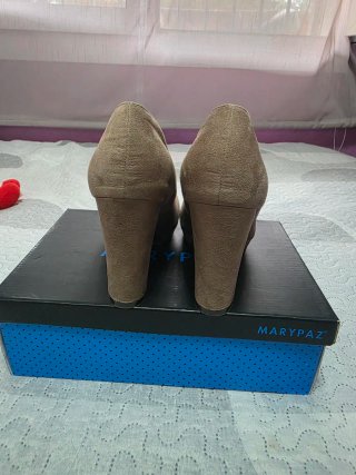 Zapatos tacón MARYPAZ marrón talla 39
