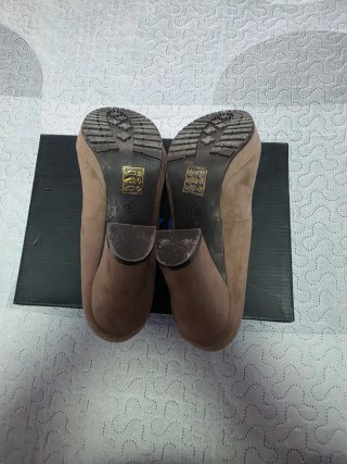 Zapatos tacón MARYPAZ marrón talla 39