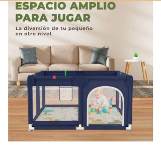 Parque Infantil con Alfombra acolchada