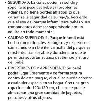 Parque Infantil con Alfombra acolchada