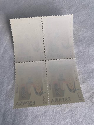 Sellos España: 9 series, 18 Edifil, 72 sellos