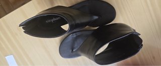 Botines negros de tacón