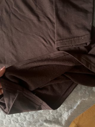 Camiseta térmica marrón manga larga