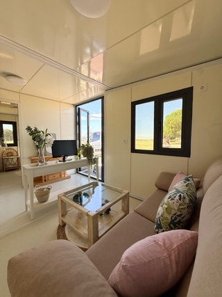 Una vivienda prefabricada para vivir libre