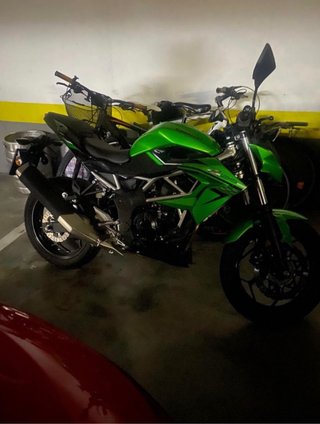 Kawasaki Z 125 Naked Verde