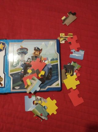Libro puzle patrulla canina