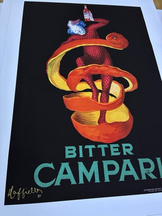 Tela Leonardo Cappiello - Campari