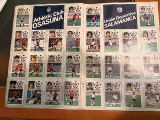 Álbum Liga 83-84 1ª División Cromos