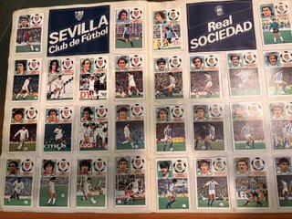 Álbum Liga 83-84 1ª División Cromos