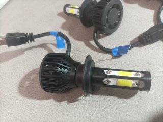 Bombillas LED H7 con ventilador