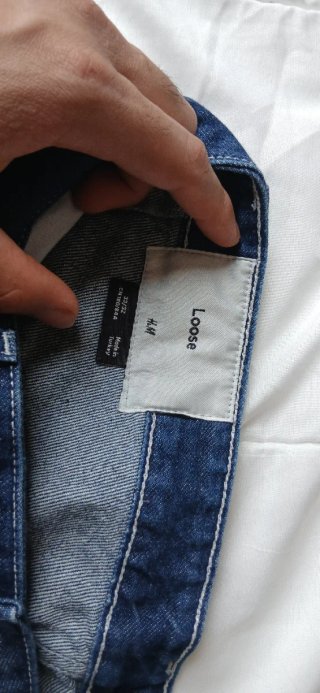 Jeans H&M Loose Fit Azules