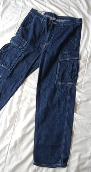 Jeans H&M Loose Fit Azules