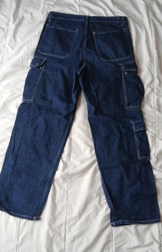 Jeans H&M Loose Fit Azules