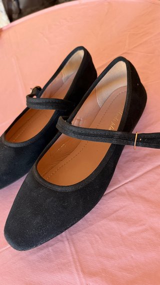Manoletinas Negras Talla 39