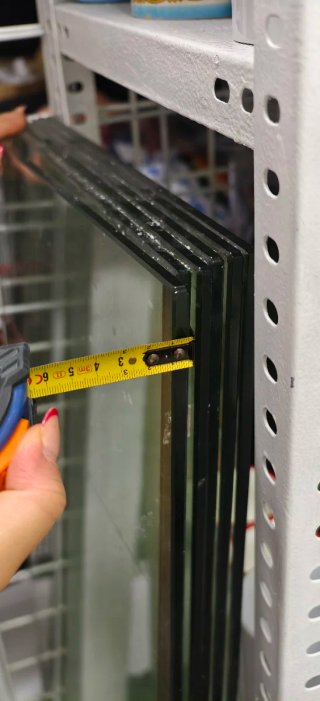 Balda Cristal Seguridad Tienda