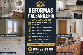 Albañil Profesional Valladolid - Humedades, Gotera