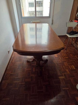 Mesa de comedor extensible madera