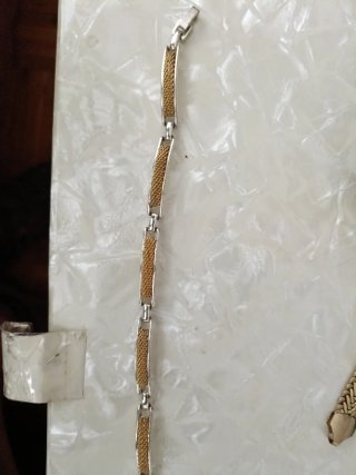Pulsera Oro y Plata