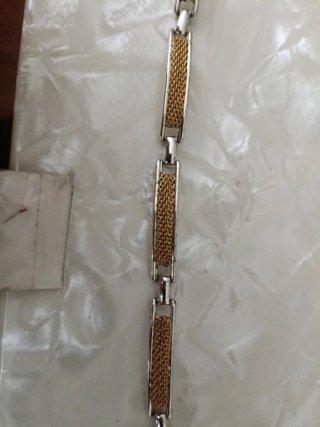 Pulsera Oro y Plata