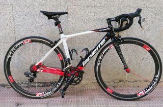 Bicicleta Carretera Lapierre Blanca y Negra