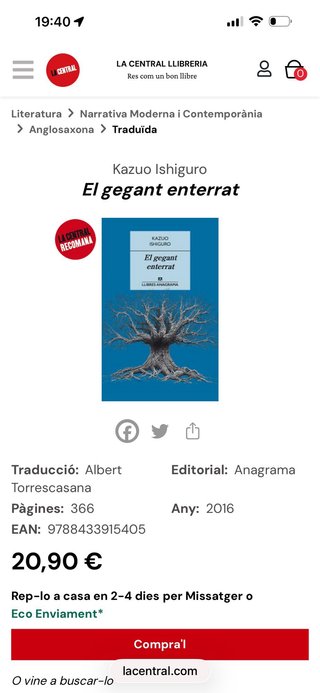El gegant enterrat